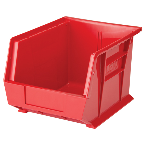 Bac empilable & &agrave; suspendre, 8-1/4" la, 7" h x 10-3/4" p, Rouge Trail Hammer and Bolt