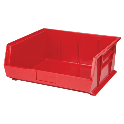 Bac empilable & &agrave; suspendre, 16-1/2" la, 7" h x 14-3/4" p, Rouge Trail Hammer and Bolt