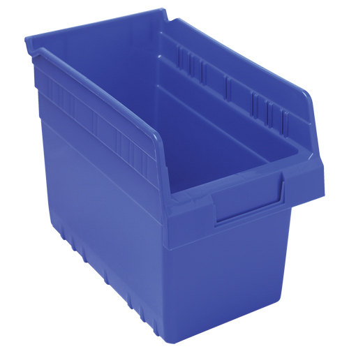 Bacs pour &eacute;tag&egrave;re Store-Max, 6-5/8" la x 8" H x 11-5/8" p, Bleu, Capacit&eacute; 44 lb Trail Hammer and Bolt