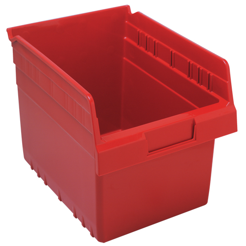 Bacs pour &eacute;tag&egrave;re Store-Max, 8-3/8" la x 8" H x 11-5/8" p, Rouge, Capacit&eacute; 44 lb Trail Hammer and Bolt