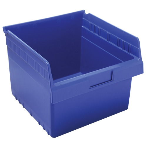 Bacs pour &eacute;tag&egrave;re Store-Max, 11-1/8" la x 8" H x 11-5/8" p, Bleu, Capacit&eacute; 44 lb Trail Hammer and Bolt