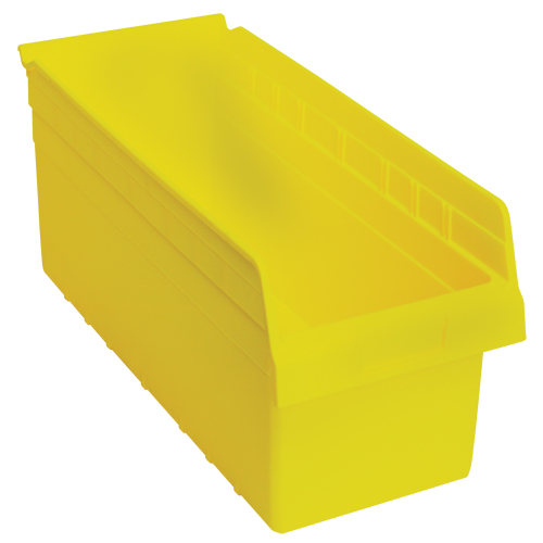 Bacs pour &eacute;tag&egrave;re Store-Max, 8-3/8" la x 8" H x 17-7/8" p, Jaune, Capacit&eacute; 56 lb Trail Hammer and Bolt