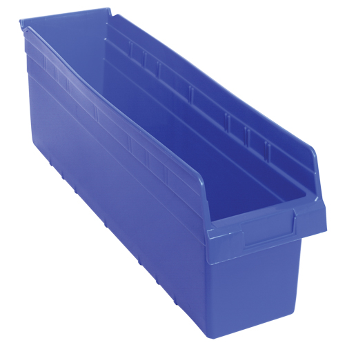 Bacs pour &eacute;tag&egrave;re Store-Max, 6-5/8" la x 8" H x 23-5/8" p, Bleu, Capacit&eacute; 68 lb Trail Hammer and Bolt