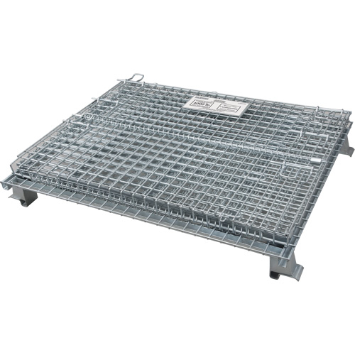Conteneur repliable en m&eacute;tal grillag&eacute;, 40" la x 32" p x 34" h, Capacit&eacute; de 4000 lb Trail Hammer and Bolt