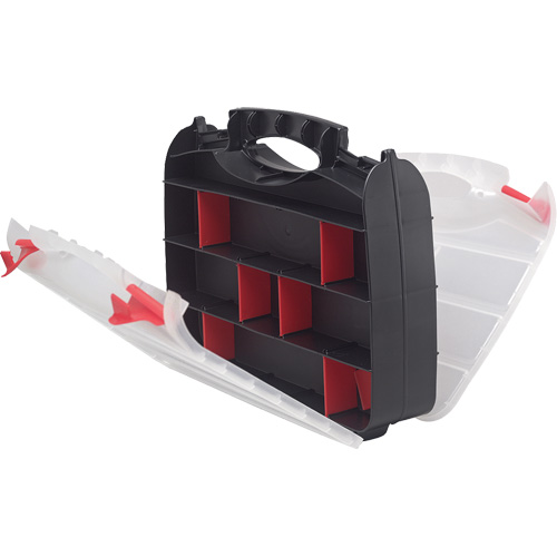Boîte &agrave; compartiments en plastique, 10,25" la x 12,25" p x 3" h, 32 compartiments Trail Hammer and Bolt