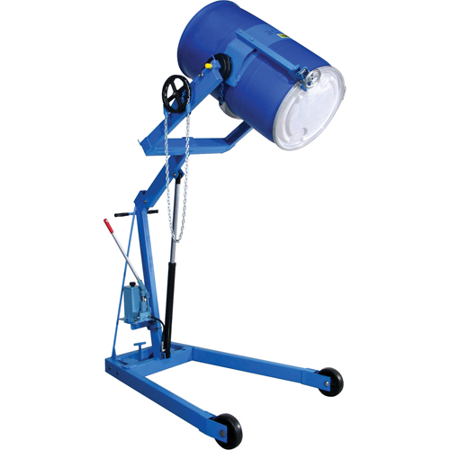 Hydra-Lift Drum Handlers, 55 US gal. (45 Imperial Gal.) Capacity Trail Hammer and Bolt