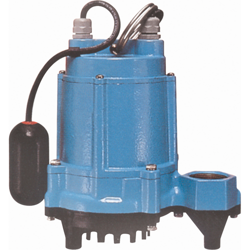 Pompes de puisard/pour effluents pour temp&eacute;ratures &eacute;lev&eacute;es, 50 gal./h, 115 V, 10,1 A, 1/3 CV Trail Hammer and Bolt