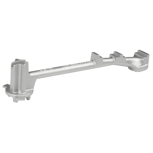 Cl&eacute;s universelles anti&eacute;tincelles pour barils, Poign&eacute;e 15-1/2", Alliage de zinc aluminium Trail Hammer and Bolt