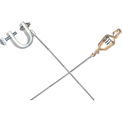 Assemblages l&eacute;gers de c&acirc;bles de masse et de mise &agrave; la terre - Pinces crocodile & petites pinces en c Trail Hammer and Bolt