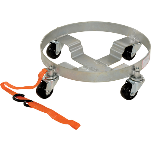 Chariots &agrave; &eacute;tages multiples pour baril, Acier, Capacit&eacute;e 900 lb, Diam&egrave;tre 19", Roue en Caoutchouc Trail Hammer and Bolt
