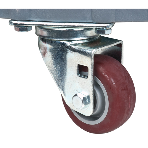 Socle roulant pour baril de confinement des fuites, 24,25" dia. X 7,625" h, Cap. de d&eacute;versement 1,5 gal. US Trail Hammer and Bolt