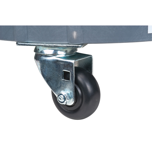 Socle roulant pour baril de confinement des fuites, 24,25" dia. X 7,625" h, Cap. de d&eacute;versement 1,5 gal. US Trail Hammer and Bolt