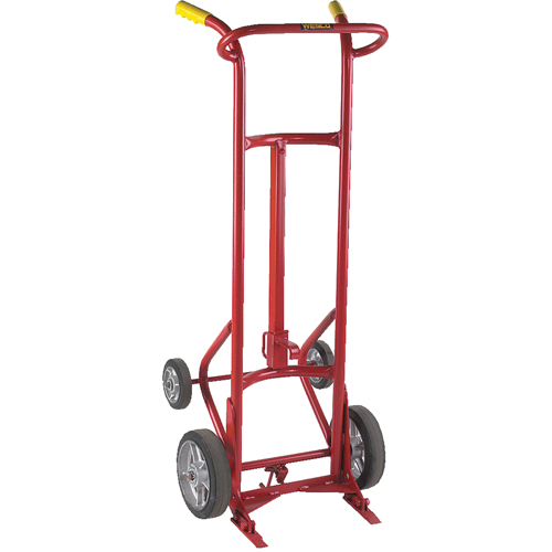 15BT Deluxe Drum Hand Truck, Steel Construction, 30 - 55 US Gal. (25 - 45 Imperial Gal.) Trail Hammer and Bolt