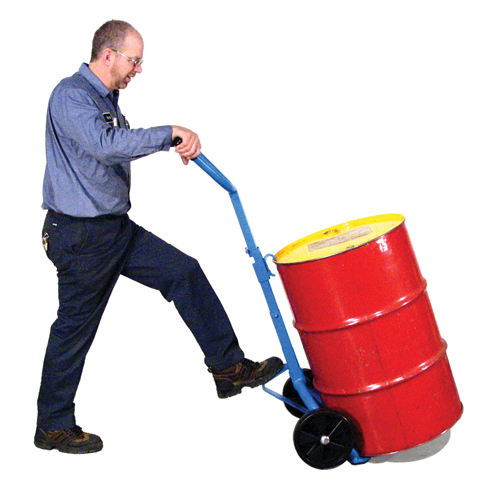 Diable pour baril, Fabriqu&eacute; en Acier, 30 - 55 gal. US (25 - 45 gal. imp.) Trail Hammer and Bolt