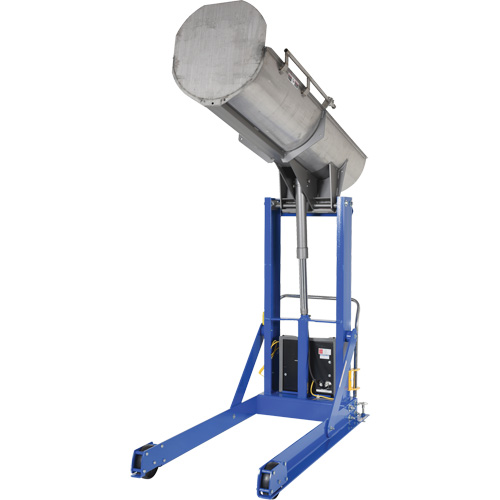 Tombereau hydraulique portatif pour baril, Pour 30 - 55 gal. US (25 - 45,8 gal. imp.) Trail Hammer and Bolt