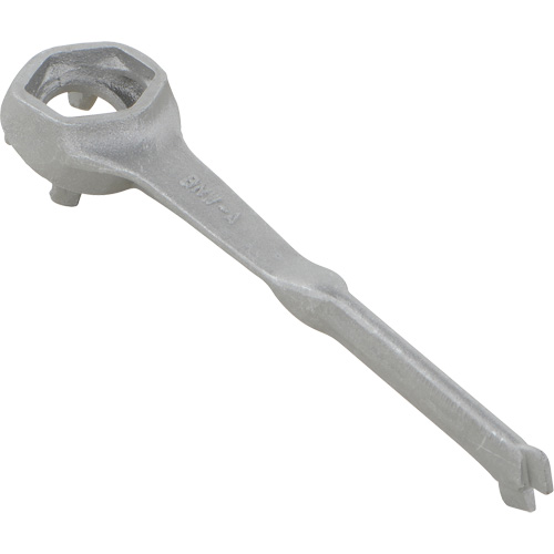 Cl&eacute; pour bouchon-&eacute;crou sp&eacute;cialis&eacute;e &agrave; un seul c&ocirc;t&eacute;, Ouverture de 1-1/2", Poign&eacute;e 4-1/4", Aluminium anti&eacute;tincelles Trail Hammer and Bolt