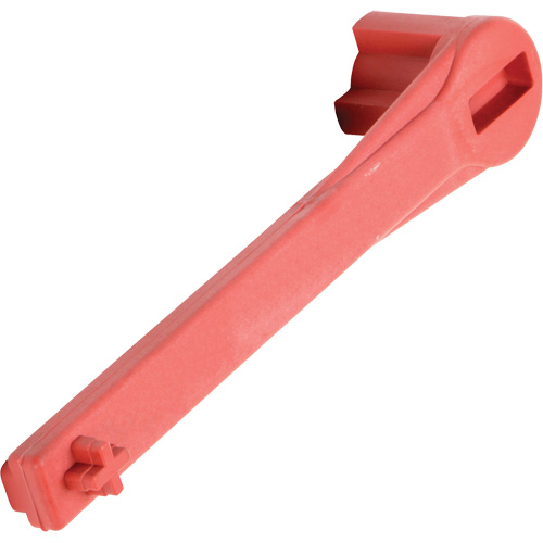 Cl&eacute; pour bouchon-&eacute;crou sp&eacute;cialis&eacute;e &agrave; un seul c&ocirc;t&eacute;, Ouverture de 1-1/4", Poign&eacute;e 8", Nylon anti&eacute;tincelles Trail Hammer and Bolt