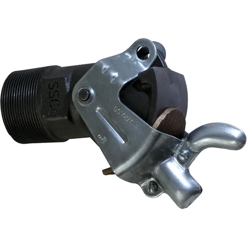 Molasses Gate Drum Faucet, Cast Iron, 2" NPT Trail Hammer and Bolt