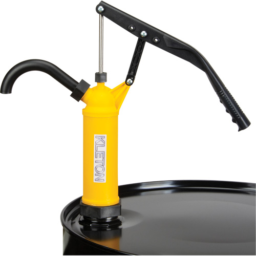 Pompe &agrave; baril de type levier, Polypropyl&egrave;ne, 14 oz/course, Pour barils de 5-55 gal. Trail Hammer and Bolt