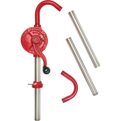 Pompe rotative pour baril, Fonte/Acier, Pour capacit&eacute; 30-55 gal., 8 oz/course Trail Hammer and Bolt