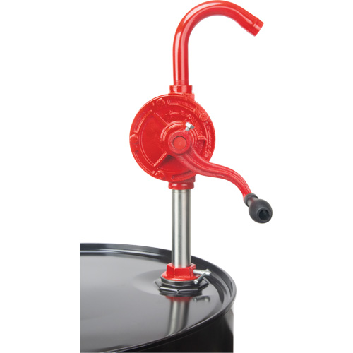 Pompe rotative pour baril, Fonte/Acier, Pour capacit&eacute; 30-55 gal., 8 oz/course Trail Hammer and Bolt