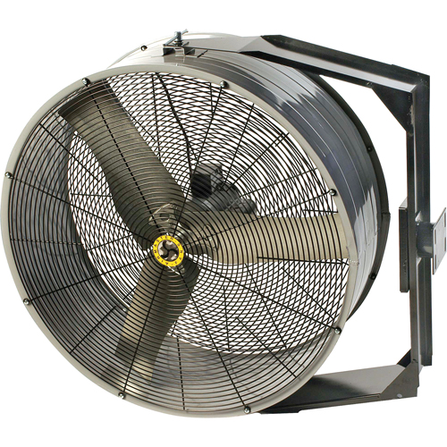Direct Drive 4-in-1&reg; Drum Fan, Industrial, 3 Speed, 30" Diameter Trail Hammer and Bolt