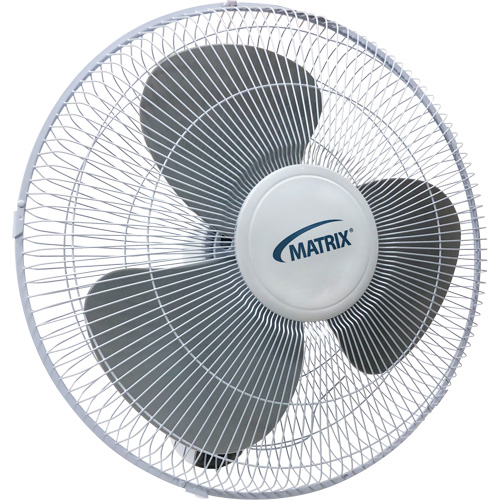 Ventilateur mural oscillant, Commercial, 3 vitesses, Diam&egrave;tre de 16" Trail Hammer and Bolt