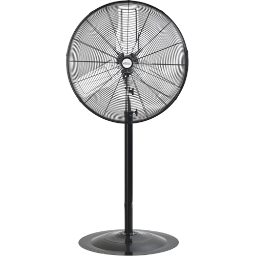 Oscillating Pedestal Fan, Heavy-Duty, 2 Speed, 30" Diameter Trail Hammer and Bolt