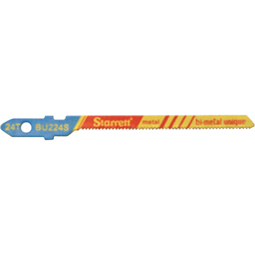 Lames pour scie sauteuse Unified Shank, Bim&eacute;tal, 3" lo, 24 dents par pouce Trail Hammer and Bolt