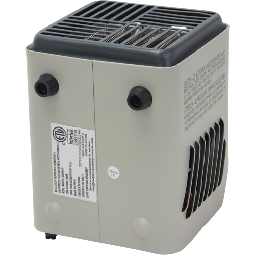 Personal Metal Shop Heater with Thermostat, Fan, Electric Trail Hammer and Bolt