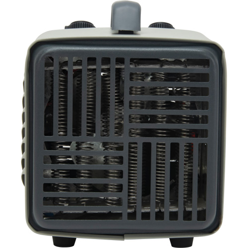 Personal Metal Shop Heater with Thermostat, Fan, Electric Trail Hammer and Bolt