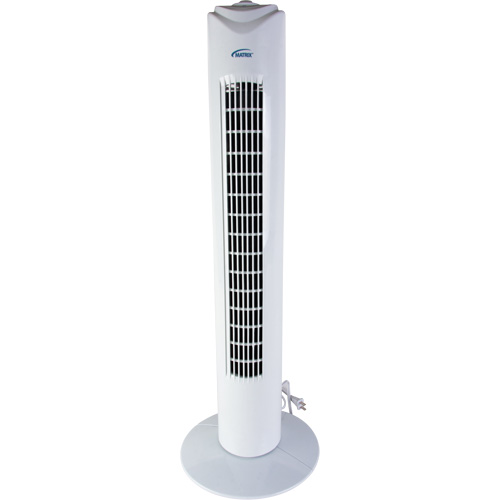 32" Tower Fan with Oscillation, Commercial, 3 Speed, 32" Diameter Trail Hammer and Bolt