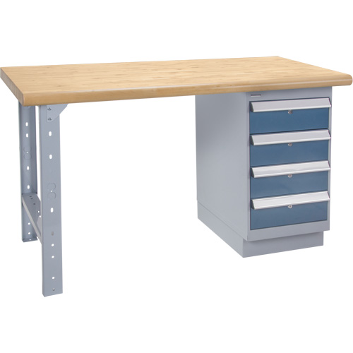 Heavy-Duty Workbench, 1500 lbs. Cap., 72" W x 36" D, 34" H Trail Hammer and Bolt