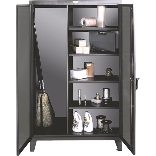 Broom Closet Storage Cabinets Trail Hammer and Bolt