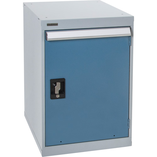 Full-Door Pedestal Workbench, 28" H x 18" W x 21" D Trail Hammer and Bolt
