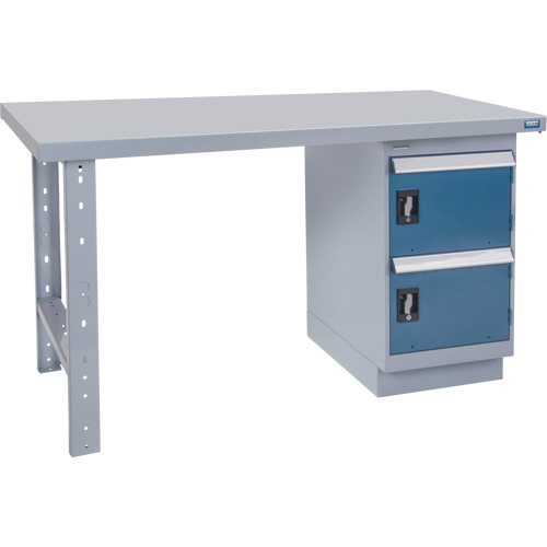 Workbench, 60" W x 36" D x 34" H, 2500 lbs. Capacity Trail Hammer and Bolt
