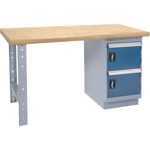 Workbench, 2500 lbs. Cap., 72" W x 36" D, 34" H Trail Hammer and Bolt