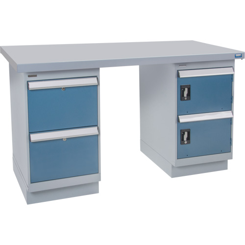 Workbench, 72" W x 36" D x 34" H, 2500 lbs. Capacity Trail Hammer and Bolt