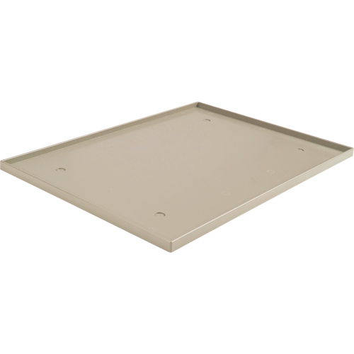 Fond de casier, Convient aux casiers 15" x 18", Beige, Plastique Trail Hammer and Bolt