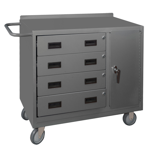 Armoire d'&eacute;tabli mobile, Acier Surface Trail Hammer and Bolt