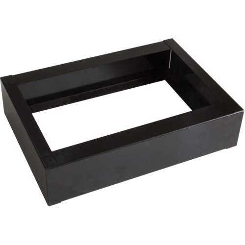 All-Welded Concorde - Heavy-Duty Lockers Recessed Base, 1 Banks, 4" H x 12" W x 17" D, Black, Steel Trail Hammer and Bolt
