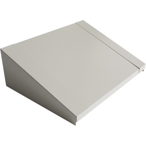 All-Welded Concorde - Heavy-Duty Lockers Sloping Top, 2 Bank, 18" D x 24" W x 6" H, Grey, Steel Trail Hammer and Bolt