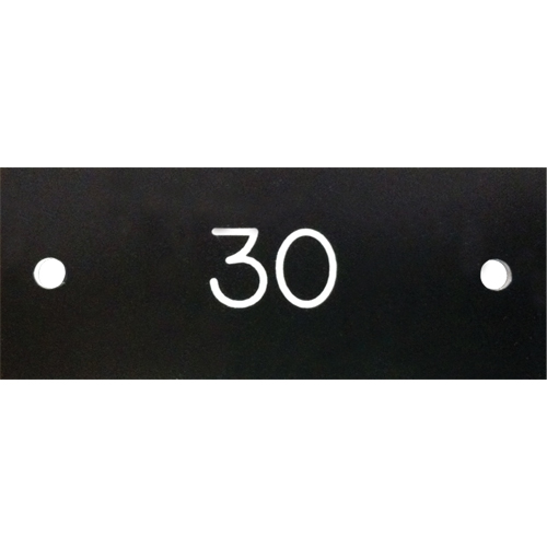 Locker Number Plates Trail Hammer and Bolt