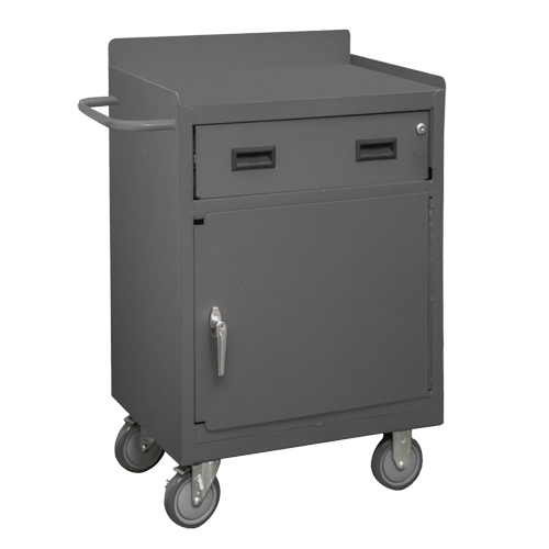 Mobile Workbench Cabinet, Steel Surface Trail Hammer and Bolt