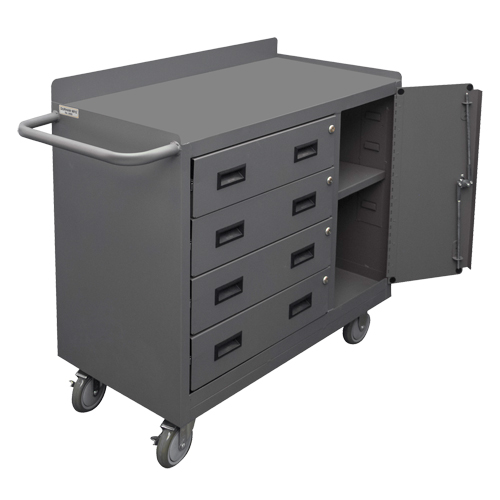 Armoire d'&eacute;tabli mobile, Acier Surface Trail Hammer and Bolt