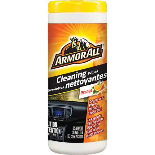 Orange Cleaning Wipes Trail Hammer and Bolt