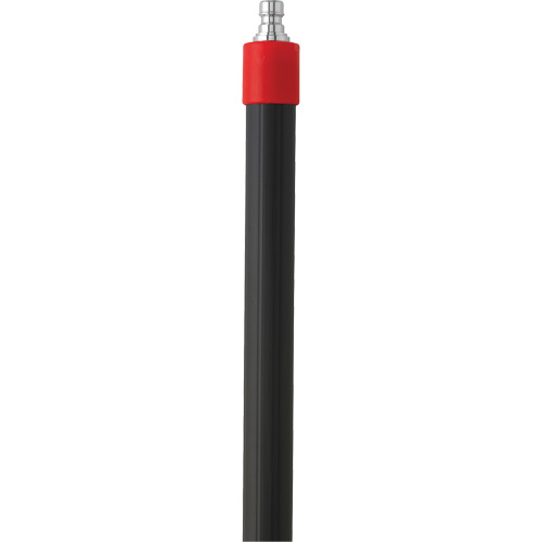 Manche avec alimentation en eau de la s&eacute;rie Transport, Balai, Noir, T&eacute;lescopique, 63" - 109" lo Trail Hammer and Bolt