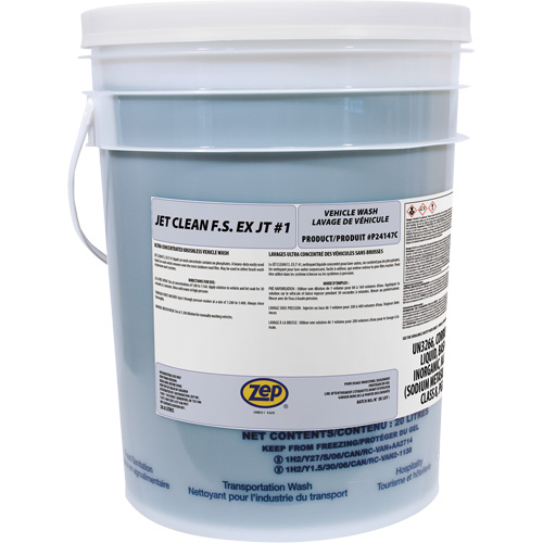 Produit de pr&eacute;nettoyage sans brossage pour v&eacute;hicules Jet Clean, 20 L, Seau Trail Hammer and Bolt