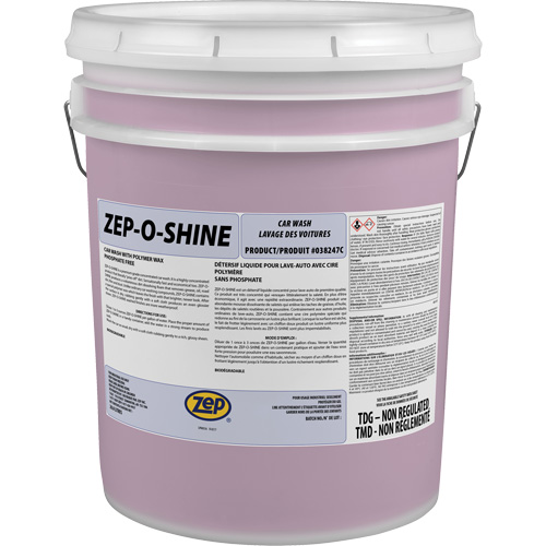 Zep-O-Shine Car Wash Waxing Detergent Trail Hammer and Bolt