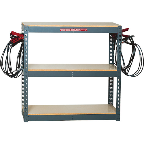 Battery Charging Rack with 10 Clamp Sets Trail Hammer and Bolt